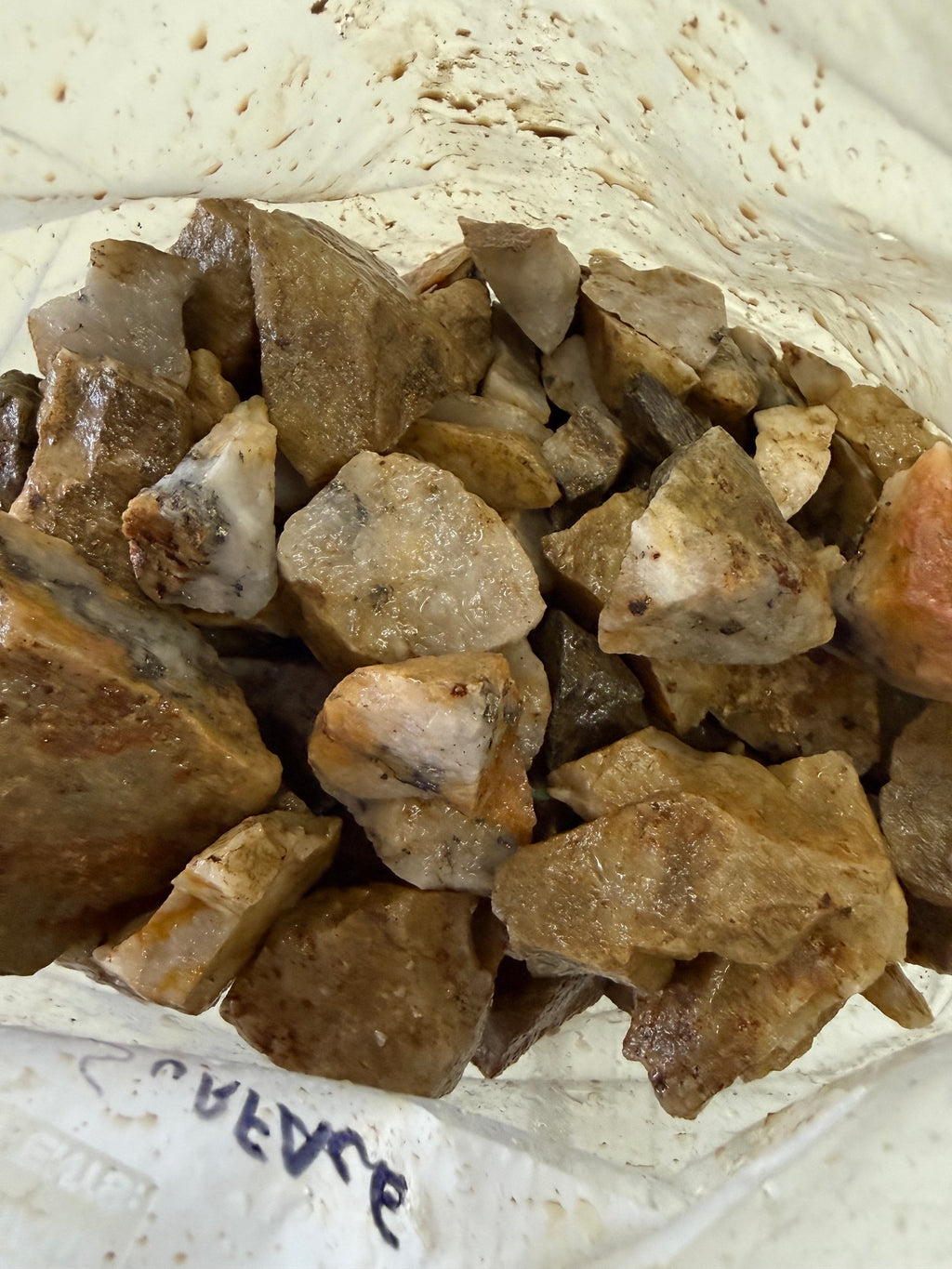 Golden Griffin Mine Crushed Ore: 1-Gallon Bag